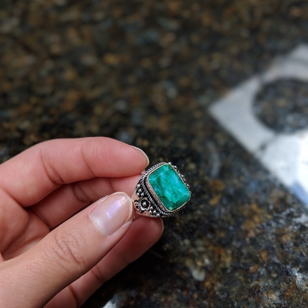 Sterling silver ring